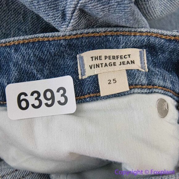 NEW Madewell The Perfect Vintage Jean in Heathcote Wash, 25 - Picture 13 of 15